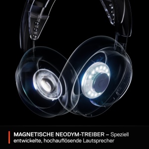 Casti audio SteelSeries Arctis Nova 3P Wireless, 40 ore autonomie, Negru - Img 6