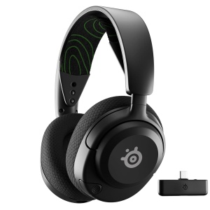 Casti audio SteelSeries Arctis Nova 5X Wireless, 60h autonomie, Negru
