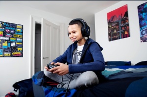 Casti audio Trust Gaming GXT 488 Forze, 50mm, cu microfon pliabil, negru - Img 6