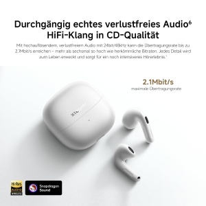 Casti audio Xiaomi Buds 6, True Wireless, Negru, 35h autonomie - Img 3