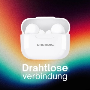 Casti Bluetooth Grundig - Casti intraauriculare 230 mAh - Casti cu 4 ore de redare - Casti wireless pentru apeluri hands-free - incl. carcasa de incarcare Cablu de incarcare USB-C - Img 4