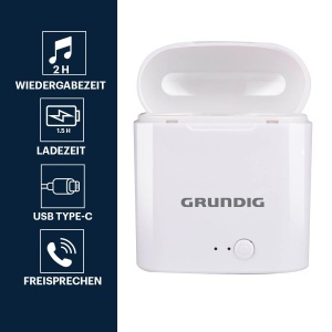 Casti Bluetooth Grundig In-Ear cu Incarcare USB-C si Autonomie 2 Ore - Img 2