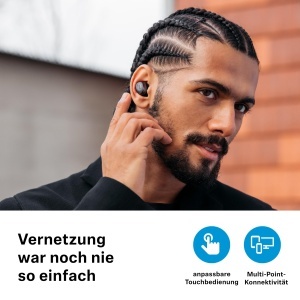 Casti Bluetooth Sennheiser Momentum True Wireless 4 Alb Argintiu Noise Cancelling - Img 8