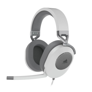 Casti Gaming Corsair HS65 Surround Alb Dolby Audio 71 Multi-Platforma