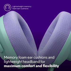 Casti gaming JBL Quantum 100M2 Over-Ear microfon detasabil compatibilitate multi-platforma Cyan - Img 4