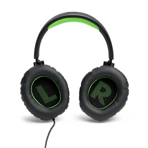 Casti gaming JBL Quantum 100X Over-Ear Boom Microfon detasabil Negru-Verde - Img 4