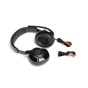 Casti gaming JBL Quantum 200 Over-Ear microfon Boom compatibilitate multiplatforma Negru - Img 5