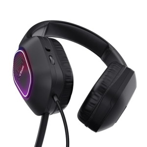 Casti Gaming Trust GXT 419 Rayne LED Multicolor Driver 50 mm Over-Ear Negru - Img 15