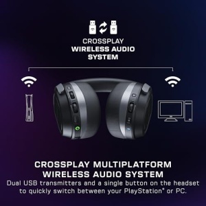 Casti Gaming Turtle Beach Stealth 700 Wireless PS5PS4PCMobil Negru - Img 2