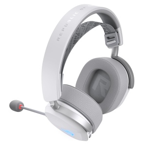 Casti Gaming Wireless ASUS ROG Pelta White RGB Bluetooth USB-C Alb - Img 5