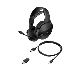 Casti gaming wireless HyperX Cloud Jet, 2.4GHz si Bluetooth, 25 ore autonomie, Negru - Img 12