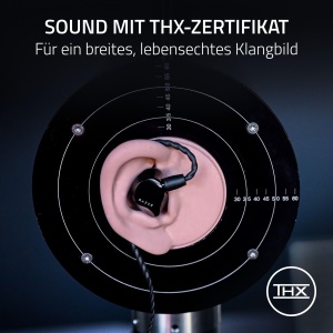 Casti in-ear Razer Moray Design Ergonomic Sunet Hi-Fi Negru - Img 2