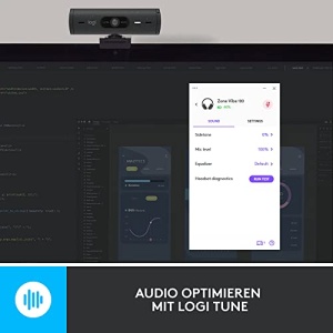 Casti over-ear wireless usoare Logitech Zone Vibe 100 cu microfon cu anulare a zgomotului, casti Bluetooth multipunct, functioneaza cu Teams, Google Meet, Zoom, Mac/PC - Graphite - Img 10