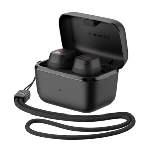 Casti Sennheiser Sport True Wireless - Casti intraauriculare Bluetooth pentru un stil de viata sportiv, ascultarea muzicii si efectuarea de apeluri cu functie acustica adaptabila si anulare a zgomotului, negru - Img 2