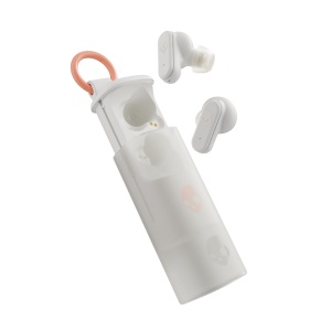 Casti wireless Skullcandy Dime Evo Bone Orange 36 ore autonomie IPX4 rezistenta la apa