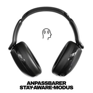 Casti wireless Skullcandy Hesh 360 True Black Bluetooth 100 ore autonomie Design pliabil - Img 3