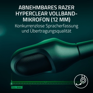 Castile audio Razer BlackShark V3 Pro, wireless, cu microfon detasabil, negru - Img 4