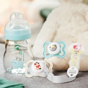 Catarama pentru suzeta MAM Clip It cu suport igienic, ajustabila, diverse culori - Img 2