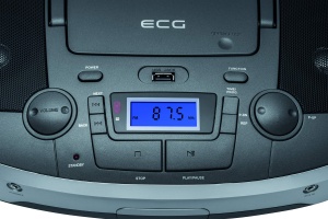 CD-Radio ECG CDR 1000 U Titan cu USB, FM, Control de la Distanta, Gri-Silver - Img 9