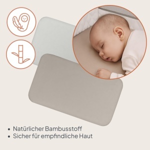 Cearsaf din Bambus Lionelo 80x42 cm, Set 2 buc, Atmosprafic si Langa - Img 4