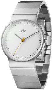 Ceas analogic pentru barbati Braun BN0211SLBTG, 38mm, bratara din otel inoxidabil, cadran alb - Img 2