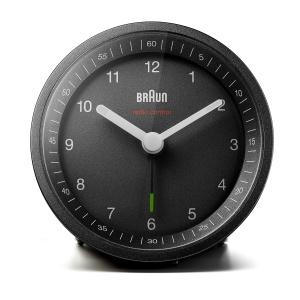 Ceas de perete Braun BC07B-DCF, negru, cu alarma crescatoare si functie snooze - Img 4