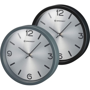 Ceas de perete Bresser MyTime Silver Edition, design elegant, silentios, 25 cm - Img 4