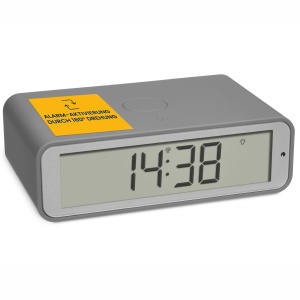 Ceas de perete TFA Dostmann Digital Funk-Wecker Twist, design elegant