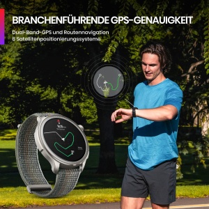 Ceas inteligent Amazfit Balance, 46 mm, NFC, 14 zile autonomie, GPS - Img 7
