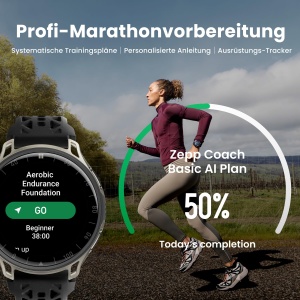 Ceas inteligent Amazfit Cheetah 2 Pro, 48mm, GPS, 32GB, Titan - Img 3