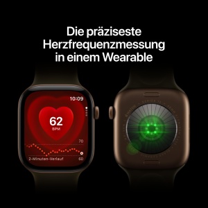 Ceas inteligent Apple Watch Series 12 GPS, 42 mm, aluminiu negru - Img 3