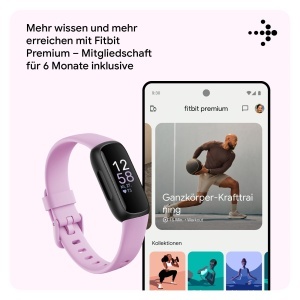 Ceas inteligent Google Fitbit Inspire 3, NegruLila, Monitorizare sanatate, 10 zile autonomie - Img 9