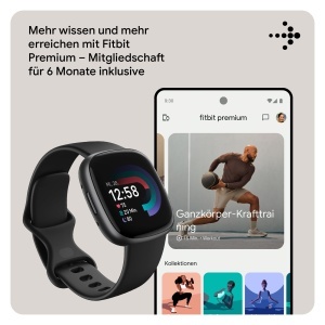 Ceas inteligent Google Fitbit Versa 4, GPS, 6 zile autonomie, compatibil AndroidiOS - Img 8