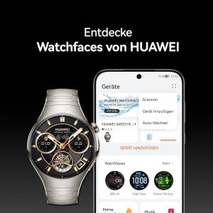 Ceas inteligent HUAWEI Watch 5, 46mm, Saphir, GPS, 5ATM - Img 9