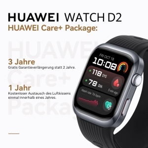 Ceas inteligent HUAWEI Watch D2, 1,82 AMOLED, negru, monitorizare tensiune - Img 3