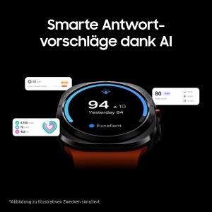 Ceas inteligent Samsung Galaxy Watch Ultra, Titan, 64 GB, LTE, Albastru Titanium - Img 4