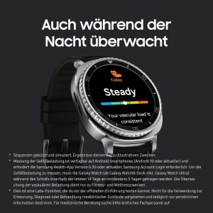Ceas inteligent Samsung Galaxy Watch8 Classic, 46 mm, Bluetooth, Alb, 64 GB - Img 9