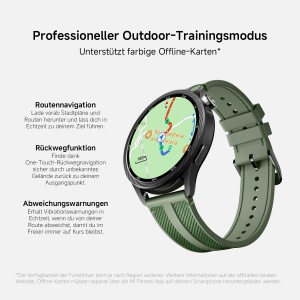 Ceas inteligent XIAOMI Watch S5, 46mm, AMOLED, 21 zile autonomie, verde jungle - Img 7