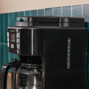 Cecotec Drip Coffee 66 Grind & Drop. 1086 W, rasnita cu lame, pana la 12 cani, tehnologie Extremearoma, aparat de cafea digital cu picurare, otel inoxidabil, cu oprire automata - Img 8