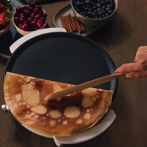 Cecotec Electric Crepe Machine Fun Creepy, 1200W, acoperire antiaderenta, rola distantiera si spatula, putere reglabila, indicator luminos, diametru 30,5 cm, protectie la supraincalzire, fara BPA - Img 4