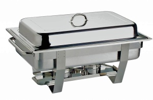 Chafing Dish Profesional APS Chef din Otel Inoxidabil, 61x35.5 cm, 5 kg