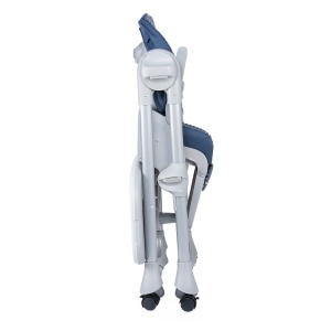 Chicco Polly Easy Scaun inalt si balansoar pentru bebelusi cu inaltime si suport pentru picioare reglabile 4 roti inchidere compacta de la 6 luni la 3 - Img 6