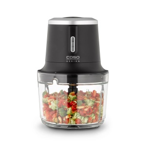 Chopper electric CASO Chop Go fara fir 4 lame din otel inoxidabil 1L Negru - Img 4