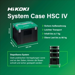 Ciocan rotopercutor HiKOKI DH3628DAWEZ, 36V, 2.5Ah, Brushless - Img 6