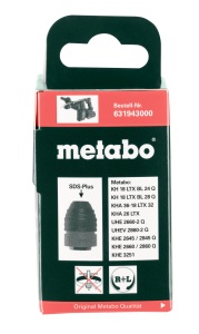 Ciocan rotopercutor Metabo SDS-plus cu adaptor, schimbare rapida a uneltelor - Img 4