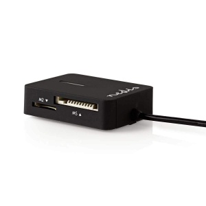 Cititor de carduri NEDIS All-in-One USB 2.0 Negru, Compact, Compatibil cu Multe Tipuri de Carduri - Img 3