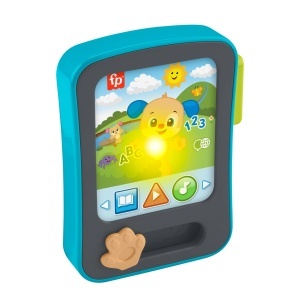 Cititor de povesti Fisher-Price cu lumini si sunete, multilingv