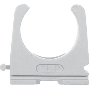 Clema pentru tevi fischer RC IEC 50, 20 bucati, montaj usor, material nylon