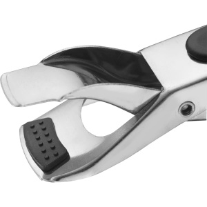 Cleste pentru cuptor Westmark, cu maner cauciucat, lungime: 17,5 cm, otel/silicon, argintiu/negru, 10792270 - Img 2