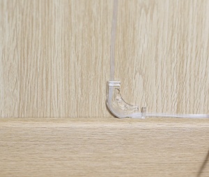Clip de fixare pentru cabluri transparente Huawei FWC08, max 3x1.2mm
